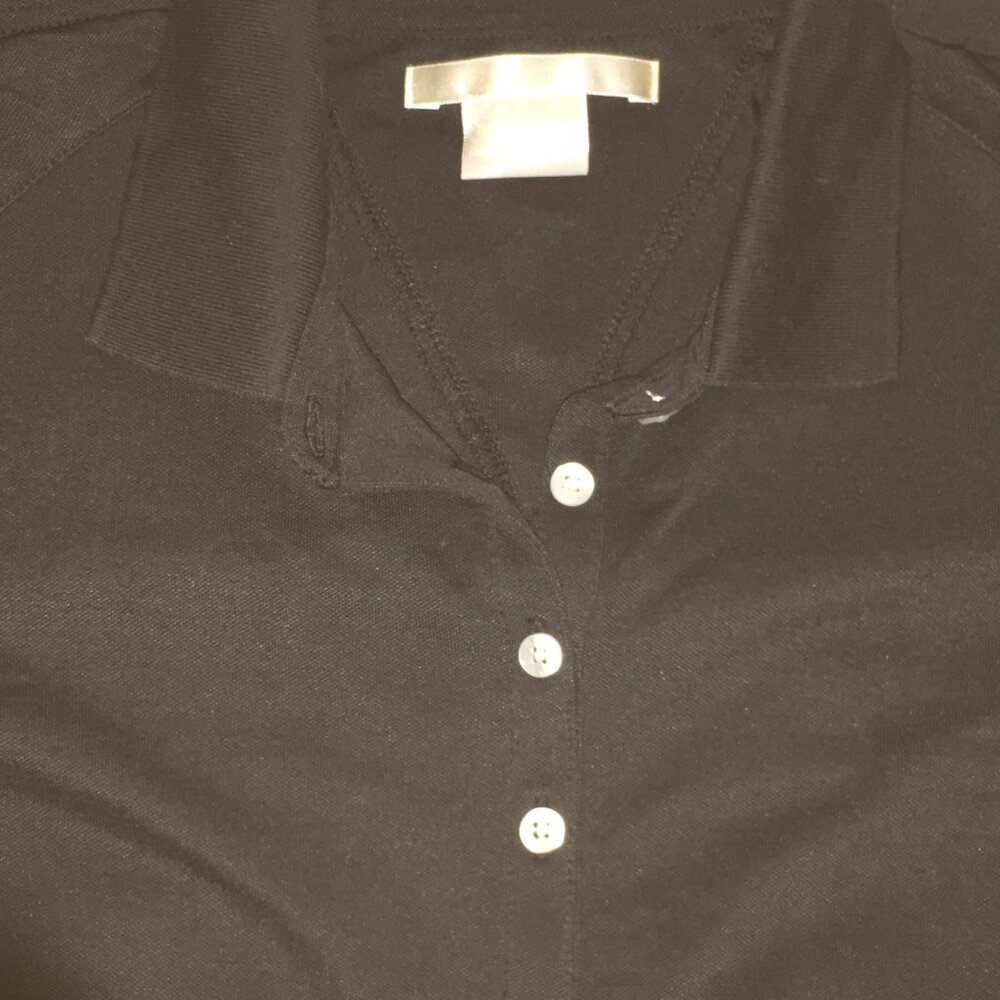 Nike Womens Golf Polo BLACK Size M USED